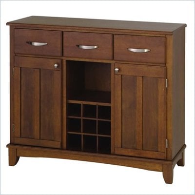  Wood  Bedroom Furniture on Home Styles Furniture Wood Top Buffet In Cherry   5100 0072