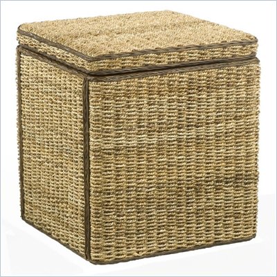 Home Styles Cabana Banana Small Storage Cube in Honey Finish