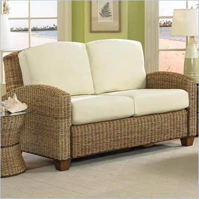 Home Styles Furniture Cabana Banana Loveseat In Honey Finish