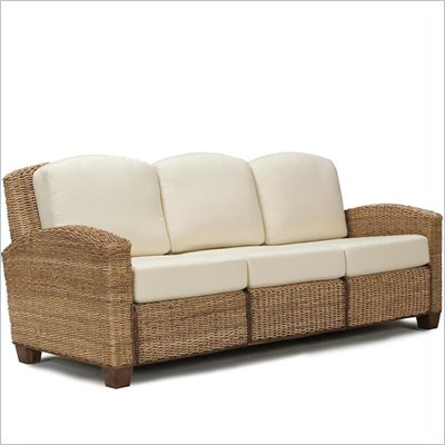 Home Styles Cabana Banana 3 Section Sofa in Honey