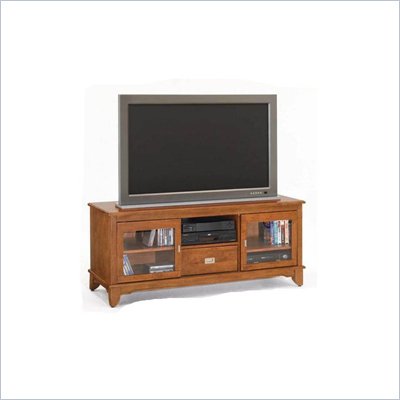 Home Styles Furniture Arlington Wood LCD/Plasma TV Stand in Cottage Oak