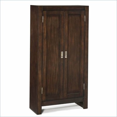 Home Styles City Chic Wood Media Cabinet in Espresso