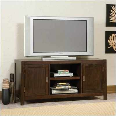 Home Styles City Chic Wood TV Stand in Espresso