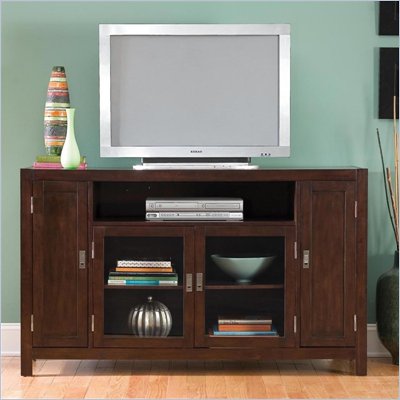 Home Styles Furniture City Chic Plasma/LCD TV Stand in Espresso