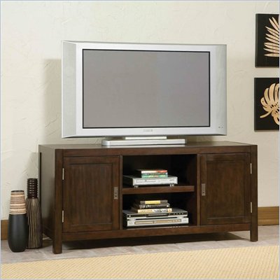 Home Styles Furniture City Chic Wood LCD/Plasma TV Stand in Espresso