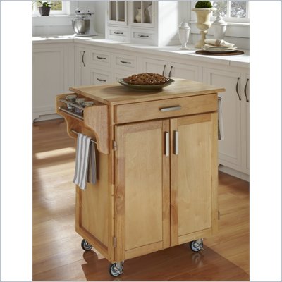 Home Styles Furniture Natural Wood Kitchen Cart