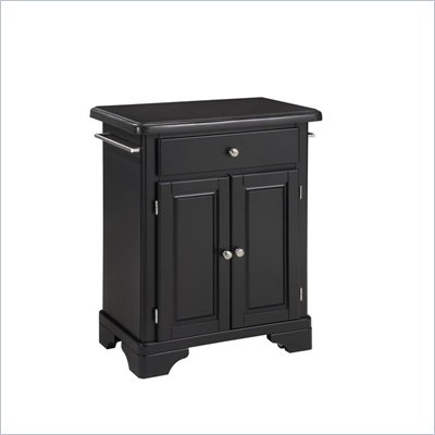 Home Styles Premier Create-a-Cart 28 Inch Black Granite Top Kitchen Cart in Black