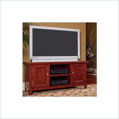Home Styles Furniture Hanover Wood LCD/Plasma TV Stand in Cherry