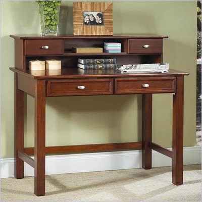 Home Styles Hanover Wood Laptop Writing Desk in Cherry