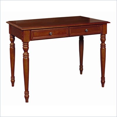 Home Styles Furniture Homestead Solid Wood Student Writing Desk in Distressed Warm Oak