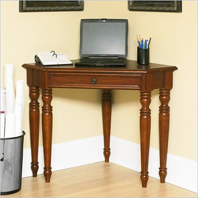 Solid Wood Computer Desks on Home Styles Furniture Homestead Solid Wood Corner Laptop Desk In