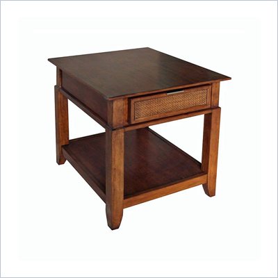 Solid Wood Tables on Available   Home Styles Furniture Jamaican Bay Solid Wood End Table