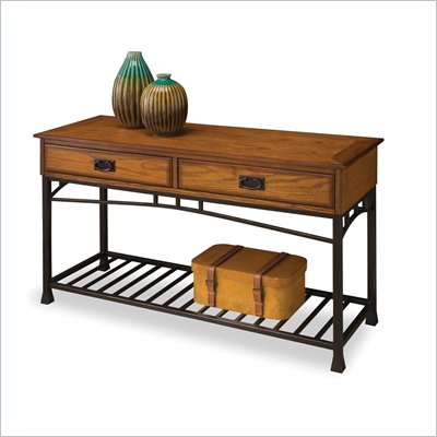 Home Styles Modern Craftsman Console Sofa Table