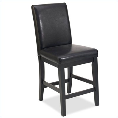 Home Styles Nantucket Bar Stool in Distressed Black