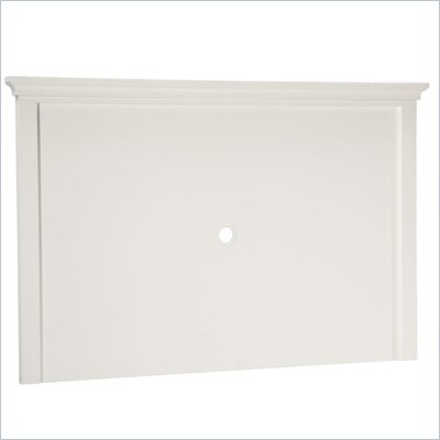 Home Styles Naples Back Panel in White