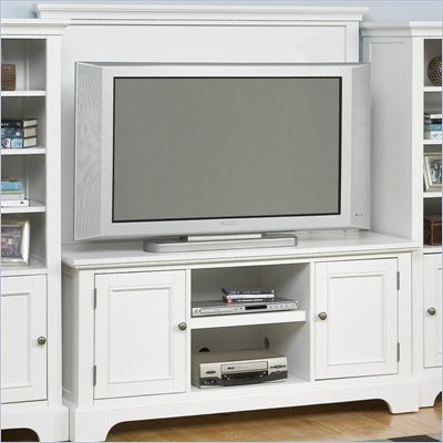 Home Styles Naples Entertainment Credenza with Back Panel Set