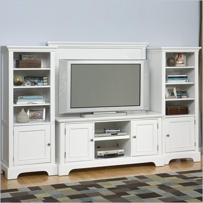 Home Styles Naples  4 Piece Wood Entertainment Set