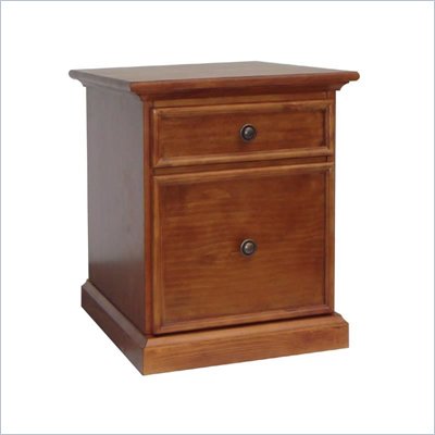 Home Styles Furniture Ponderosa Solid Wood Mobile File in Pine Finish