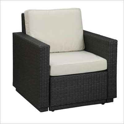 Home Styles Riviera Arm Chair in Stone