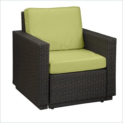 Home Styles Riviera Arm Chair in Green Apple