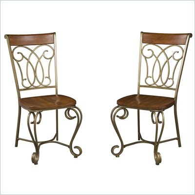 Home Styles St. Ives Dining Chairs in Cinnamon (Set of 2)