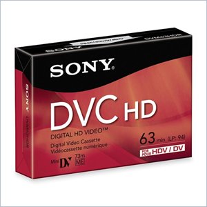 Sony DVM63HDR DVC HD Videocassette