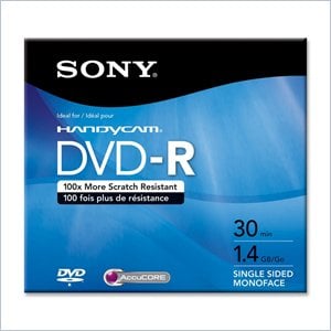 Sony DVD-R Media