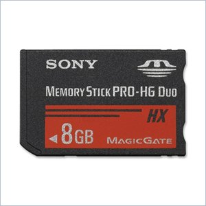 Sony 8GB MSHX8B Memory Stick PRO-HG Duo