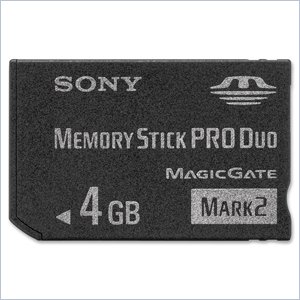 Sony 4GB Memory Stick PRO Duo