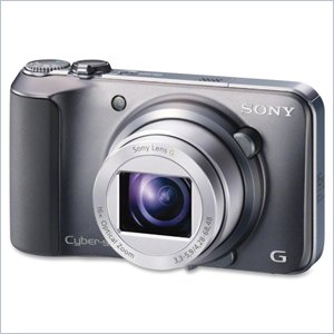 Sony Cyber-shot DSC-H90 16.1 Megapixel 3D Panorama Compact Camera - Silver