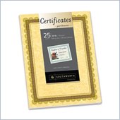 Southworth Gold Parchment Certificate