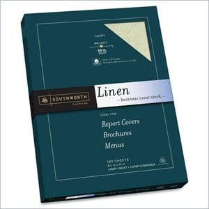 Southworth Linen Business Cover Stock