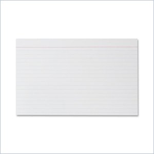 Sparco Ruled Index Card