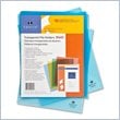 ADD TO YOUR SET: Sparco Transparent File Holder