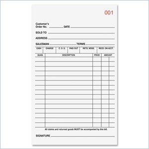 Sparco All-Purpose Duplicate Book