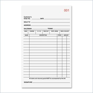 Sparco All-Purpose Duplicate Book