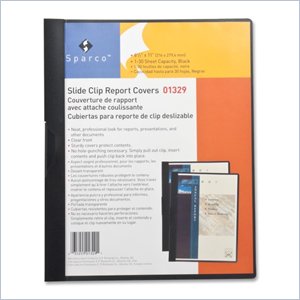 Sparco Slide Clip Report Cover