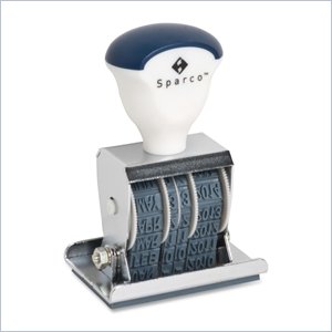 Sparco 01585 Rubber RECEIVED Message/Date Stamp