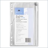 Sparco Hole Punched Ring Binder Pockets