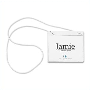 Sparco Hanging Name Badges