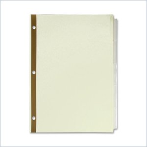 Sparco Insertable Tab Divider