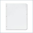 ADD TO YOUR SET: Sparco 3-Ring Plain Tab Divider