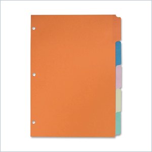 Sparco Erasable Tab Indexes