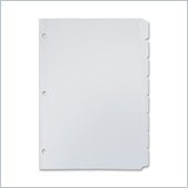 Sparco Erasable Tab Index