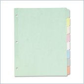 Sparco Laminated Write-On Erasable Tab Indexes