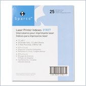 Sparco Punched Laser Index Divider