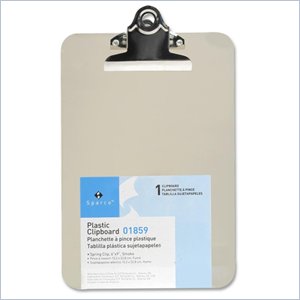 Sparco Transparent Clipboard