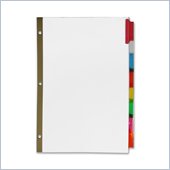 Sparco Premium Reinforced Insertable Tab Index