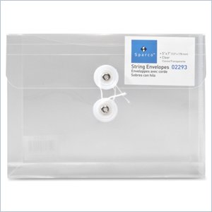 Sparco String-A-Long Poly-Hide Envelope