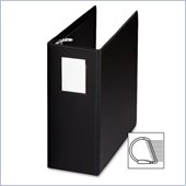 Sparco Slanted Ring Binder with Label Holder